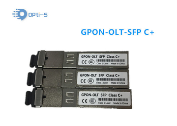 High Efficiency GPON OLT Transceiver Class C+ 2.488G Downstream 1.244G Upstream